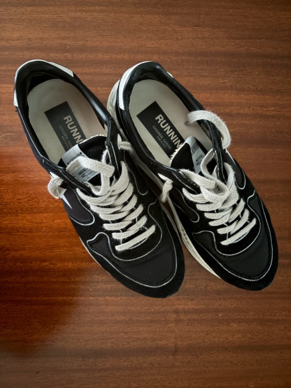 Golden Goose Running Sole 'Black Silver' - Picture 3 of 5